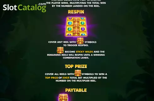 Скрин7. Inca Gems слот