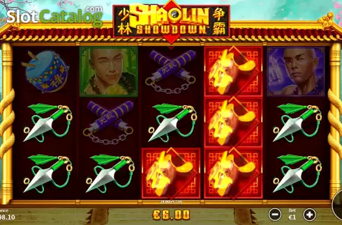 Скрин3. Shaolin Showdown слот