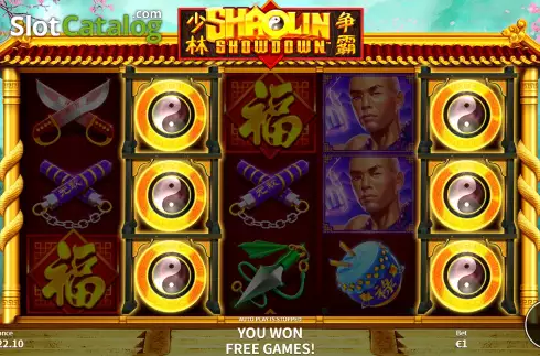 Скрин7. Shaolin Showdown слот