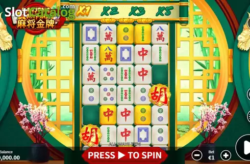 Скрин2. Mahjong Jinpai слот