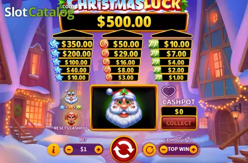 Скрин3. Christmas Luck слот