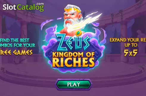 Скрин2. Zeus Kingdom of Riches слот