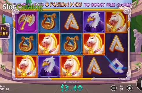 Скрин5. Zeus Kingdom of Riches слот