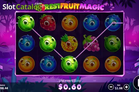 Скрин4. Forest Fruit Magic слот