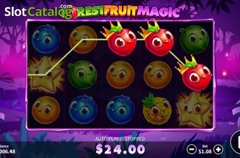Скрин6. Forest Fruit Magic слот