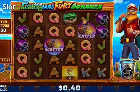 Скрин4. Fisherman's Fury Bonanza слот