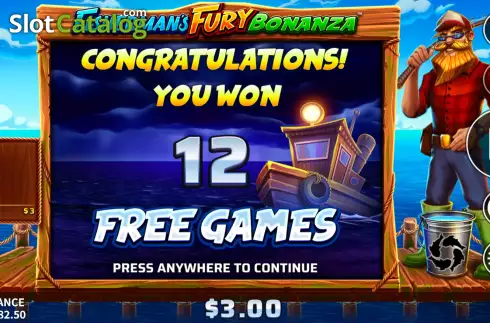 Скрин5. Fisherman's Fury Bonanza слот