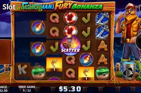 Скрин6. Fisherman's Fury Bonanza слот