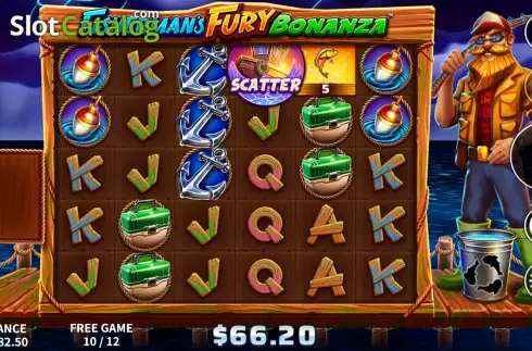 Скрин7. Fisherman's Fury Bonanza слот