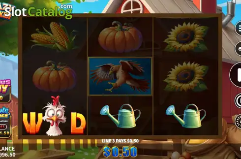 Скрин3. Crazy Chicken слот