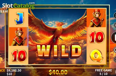 Скрин3. Phoenix Queen (Skywind Group) слот