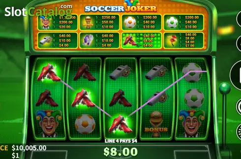 Скрин3. Soccer Joker слот
