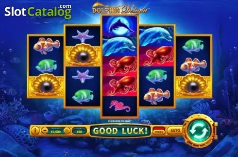 Скрин2. Dolphin Delight слот