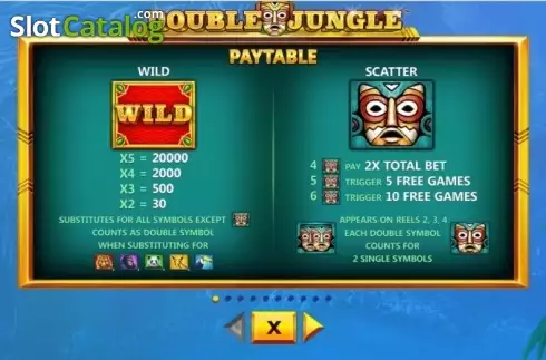 Скрин5. Double Jungle слот