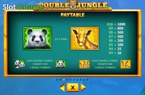 Скрин7. Double Jungle слот