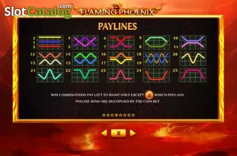 Скрин8. Flaming Phoenix (Skywind Group) слот