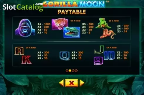 Скрин6. Gorilla Moon слот