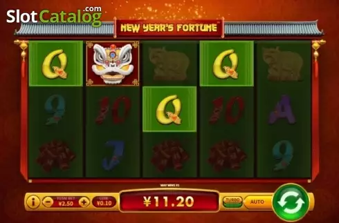 Скрин3. New Year's Fortune слот