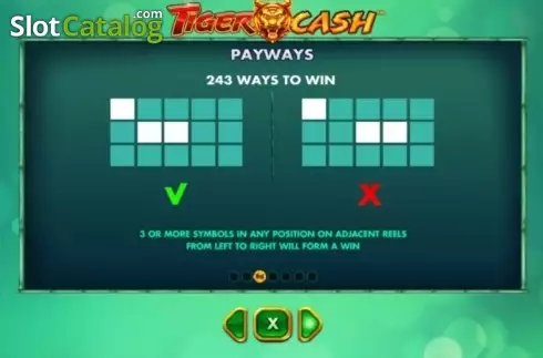 Скрин7. Tiger Cash слот