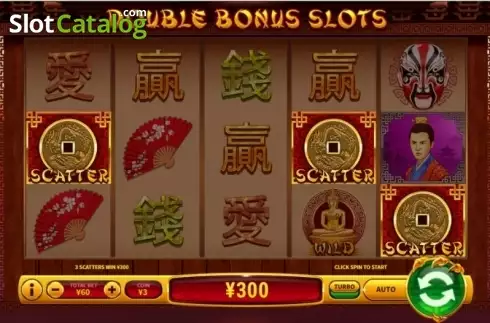 Скрин3. Double Bonus Slots (Skywind Group) слот