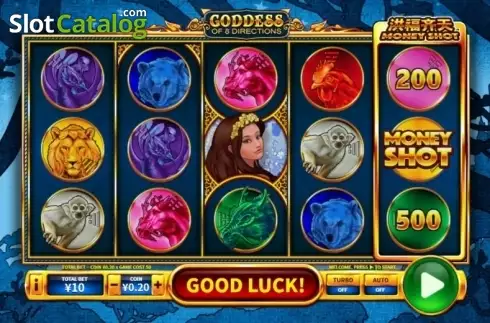 Скрин2. Goddess of 8 Directions слот