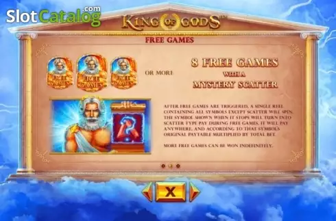 Скрин6. King of Gods слот