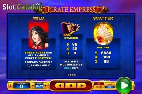 Скрин7. Pirate Empress слот