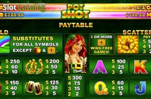Скрин4. Pot Shot слот