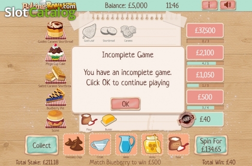 Скрин2. Baking Bonanza (Gaming Realms) слот
