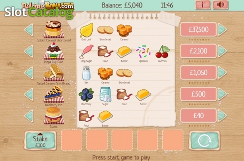 Скрин3. Baking Bonanza (Gaming Realms) слот