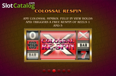 Скрин9. Bar X Colossal слот