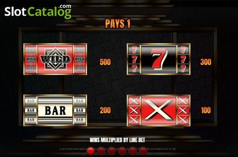 Скрин6. Bar X XL слот