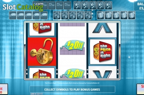 Скрин2. The Price Is Right (Slingo Originals) слот
