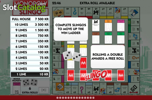 Скрин8. Slingo Monopoly слот