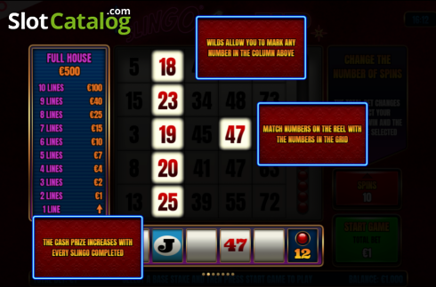 Скрин8. Slingo Ante Up слот