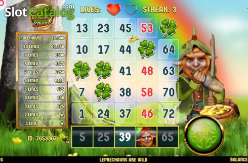 Скрин3. Slingo Lucky Streak слот