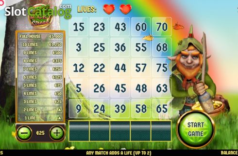Скрин2. Slingo Lucky Streak слот