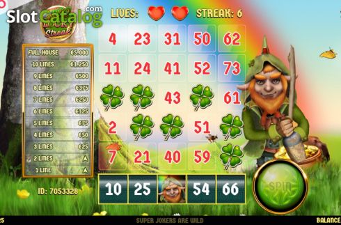 Скрин6. Slingo Lucky Streak слот