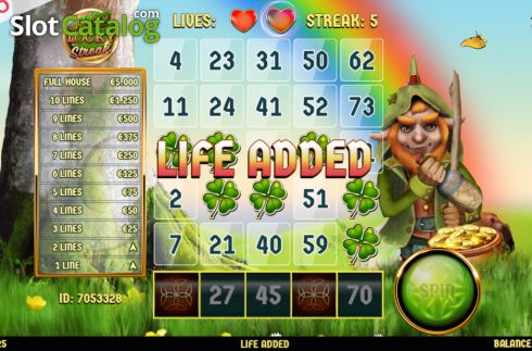 Скрин7. Slingo Lucky Streak слот