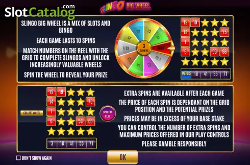 Скрин2. Slingo Big Wheel слот