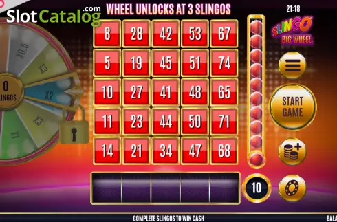 Скрин3. Slingo Big Wheel слот