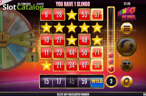 Скрин4. Slingo Big Wheel слот