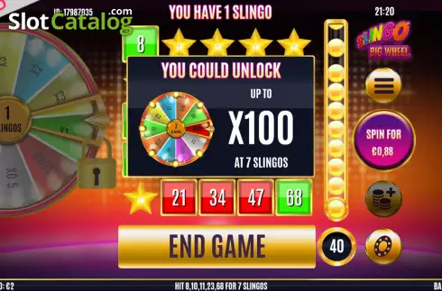 Скрин5. Slingo Big Wheel слот