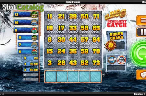 Скрин2. Slingo Deadliest Catch слот