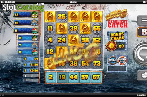 Скрин4. Slingo Deadliest Catch слот