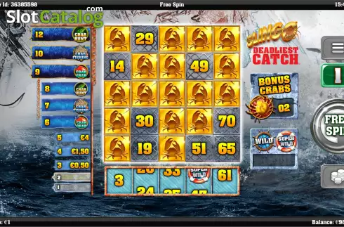 Скрин5. Slingo Deadliest Catch слот