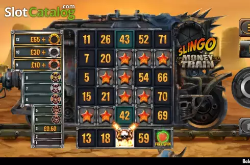 Скрин5. Slingo Money Train слот
