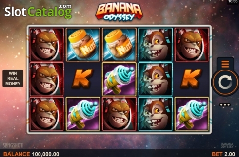 Скрин2. Banana Odyssey слот