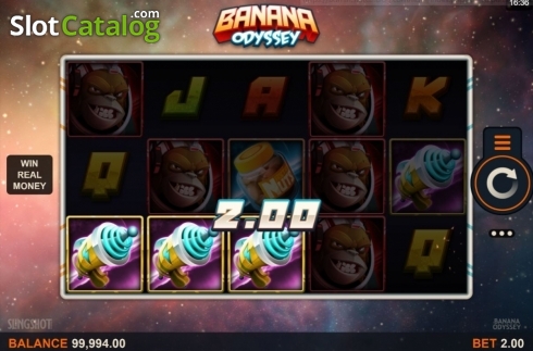 Скрин3. Banana Odyssey слот