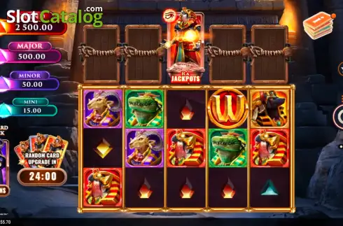 Скрин2. Links of Ra ASSEMBL'EM POWER COMBO слот